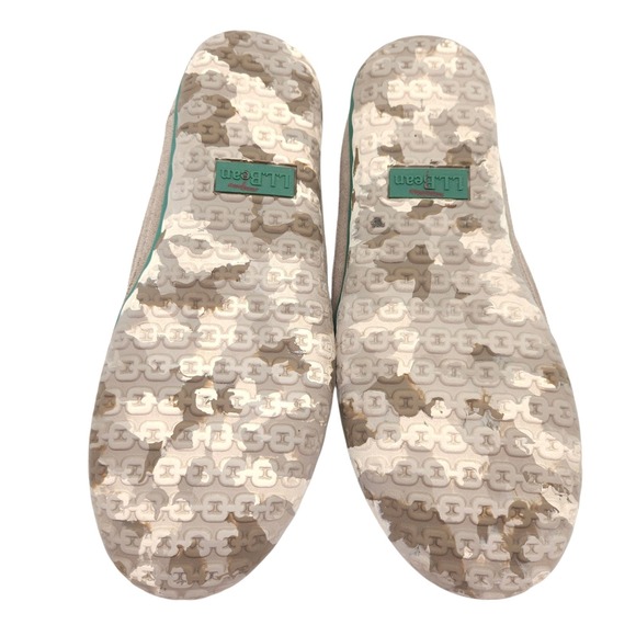 LL Bean Shoes (Men\'s 11 Medium) Tan Suede Moccasin Slippers Green Lined‎ Slip On main image 5